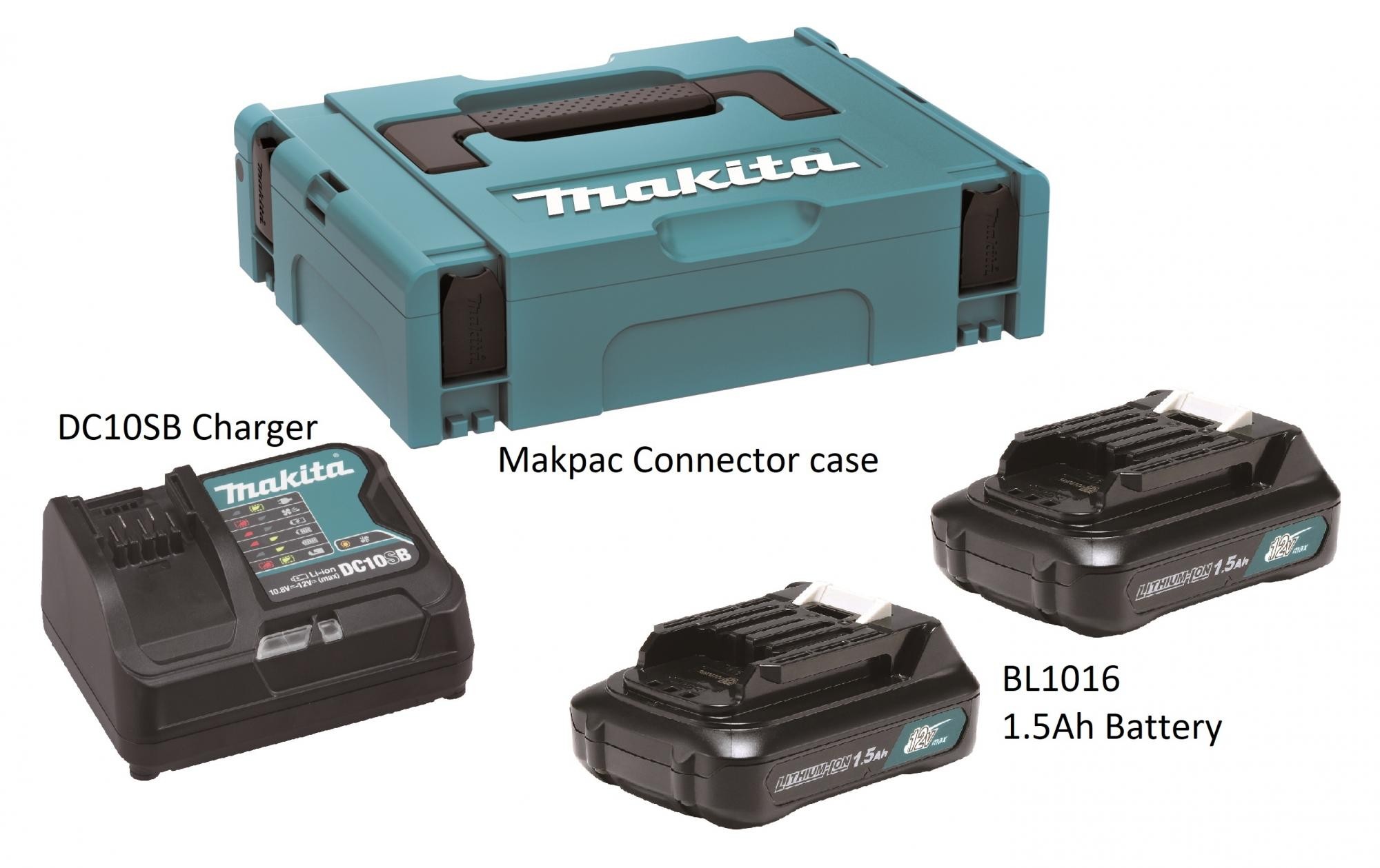 Batterie Bl1016 12V Makita 197393-5 